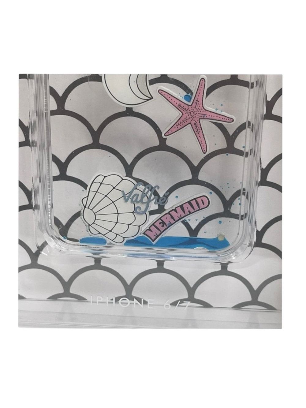 new Valfre Shell Yeah Mermaid Floating Charms Phone Case iPhone 6 7 - Picture 11 of 16